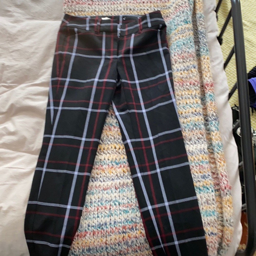 Loft work pants, mid-rise. Worn once.